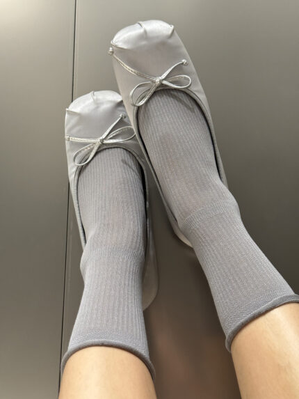 Wool and silk versatile pile socks(WS447)