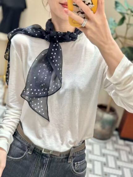 Real silk chiffon ribbon**