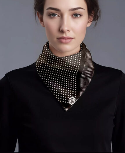 70角萝西丽莎或加密西丽莎(真丝)小方巾丝巾